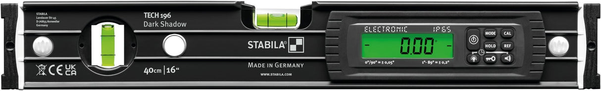 STABILA Stabila Dark Shadow 16 Inch IP65 Tech Level - Mississauga Hardware Centre Inc