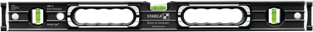 STABILA Stabila Dark Shadow Type 196 - 2 24 Inch & 48 Inch Level Set - Mississauga Hardware Centre Inc