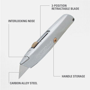 STANLEY 10 - 099 6 in Classic 99® Retractable Utility Knife - Mississauga Hardware Centre Inc