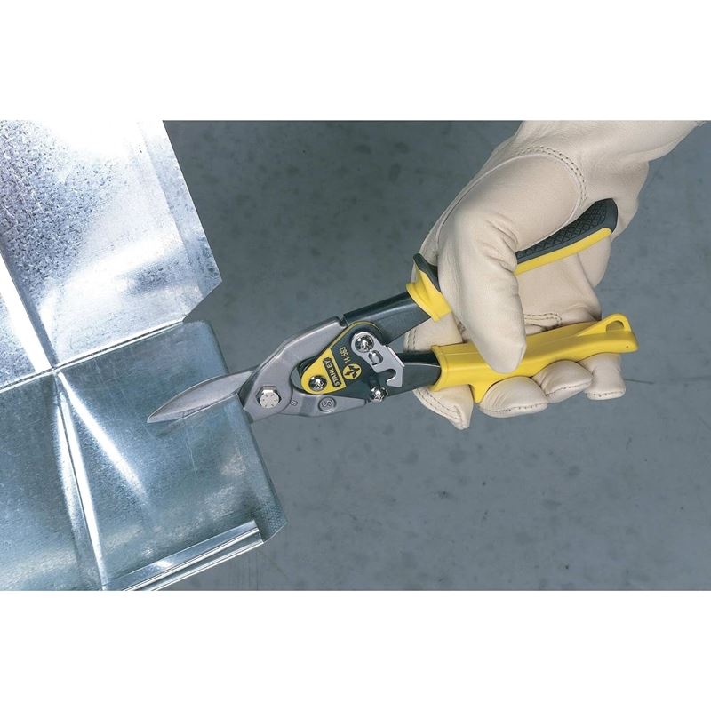 STANLEY 14 - 563 FATMAX Straight Cut Aviation Snips (Yellow) - Mississauga Hardware Centre Inc