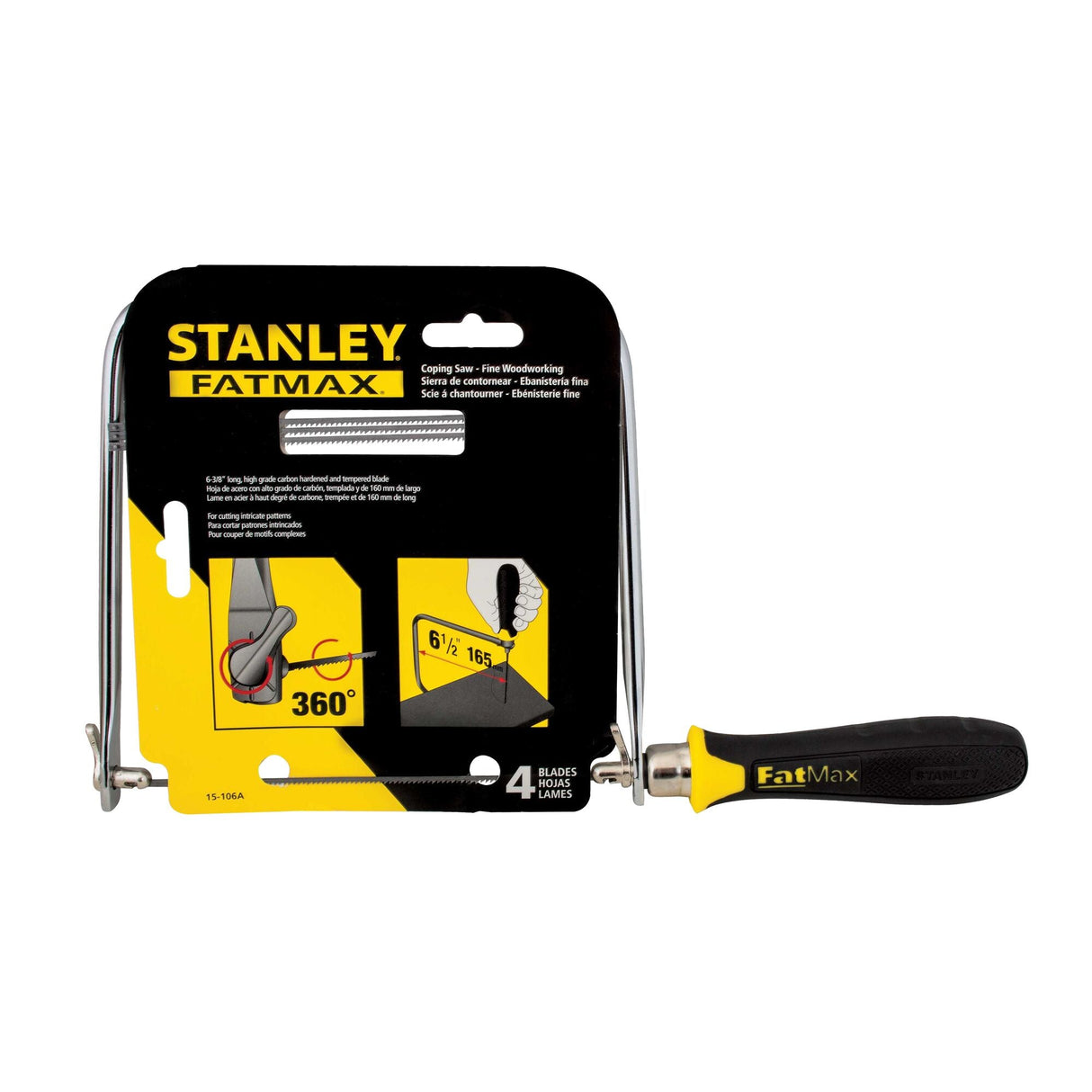 Stanley 15 - 106A Coping Saw - Mississauga Hardware Centre Inc