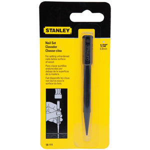 Stanley 58 - 111 1/32 in Steel Nail Set - Mississauga Hardware Centre Inc