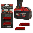 StealthMount BH - MW18 - RED - 2 Bit Holder For Milwaukee M18 (2 Pack) - Mississauga Hardware Centre Inc
