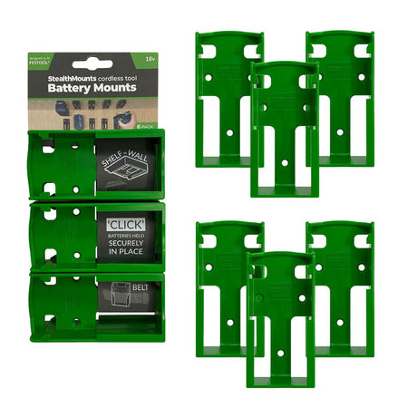 StealthMount - BM - FT18 - GRN - 6 - Battery Mount Festool 18V - Mississauga Hardware Centre Inc