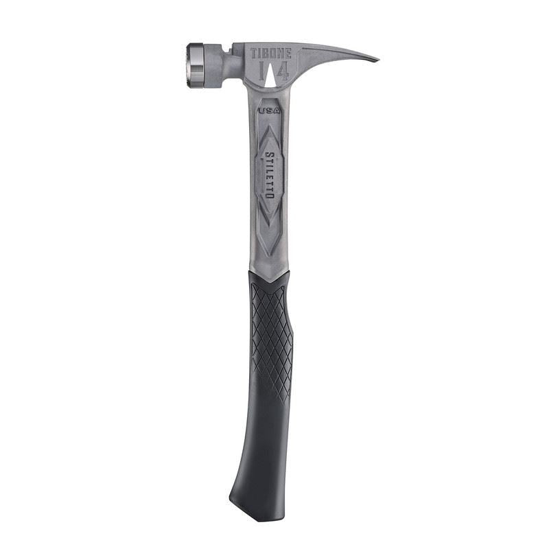 STILETTO TIB14RMC TIBONE 14oz Milled Titanium Framing Hammer - Mississauga Hardware Centre Inc