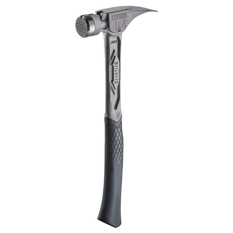 STILETTO TIB14RMC TIBONE 14oz Milled Titanium Framing Hammer - Mississauga Hardware Centre Inc