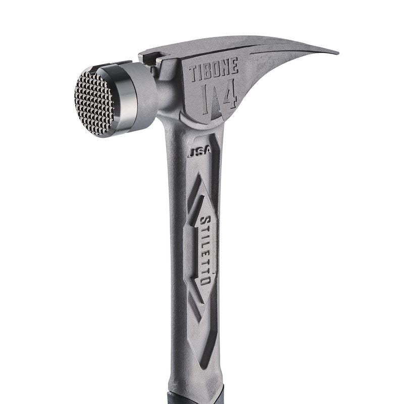 STILETTO TIB14RMC TIBONE 14oz Milled Titanium Framing Hammer - Mississauga Hardware Centre Inc