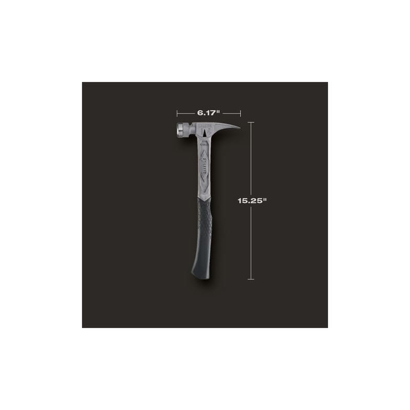 STILETTO TIB14RSC TIBONE 14oz Smooth Titanium Framing Hammer - Mississauga Hardware Centre Inc
