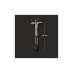 STILETTO TIB14RSC TIBONE 14oz Smooth Titanium Framing Hammer - Mississauga Hardware Centre Inc