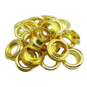 Stinson 399692 Brass Eyelet Grommets for Tarps 3/8in 50Pk - Mississauga Hardware Centre Inc