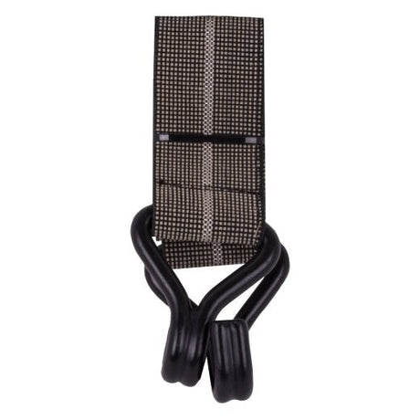 Stinson Cargo 406133 Tie Down Flat Stretch Strap with J - Hooks 2in x 48in Black - Mississauga Hardware Centre Inc
