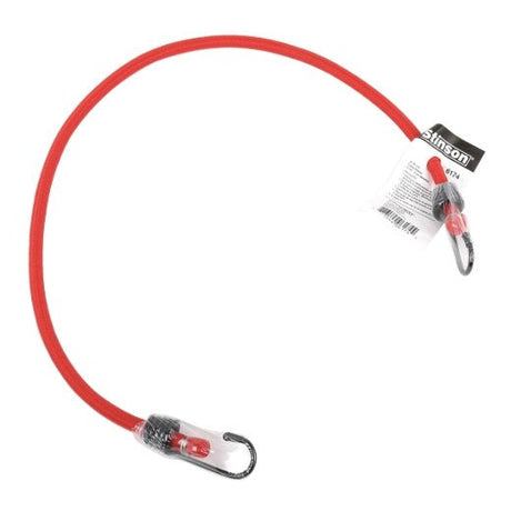 Stinson Cargo 406174 Tie Down Braided Bungee Stretch Cord 24in Red - Mississauga Hardware Centre Inc
