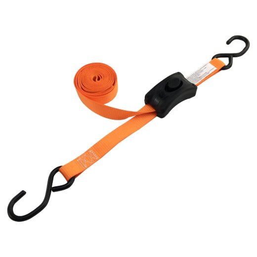 Stinson Cargo 406177 2PK Tie Down With Smart Cam Buckle 1in x 10ft 400lb - Mississauga Hardware Centre Inc