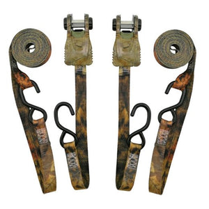 Stinson Cargo 406178 2PK Tie Down Ratchet 1in x 15ft 500lb Camouflage - Mississauga Hardware Centre Inc