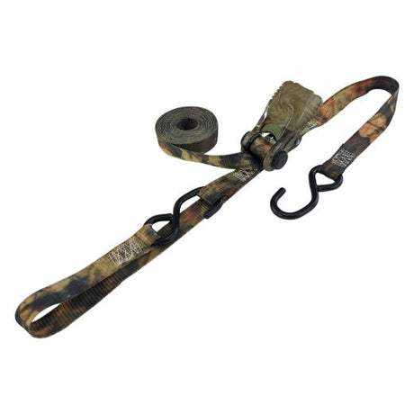 Stinson Cargo 406178 2PK Tie Down Ratchet 1in x 15ft 500lb Camouflage - Mississauga Hardware Centre Inc
