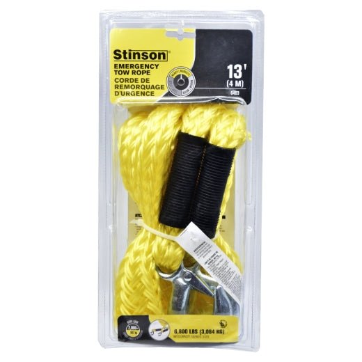 Stinson Cargo 406463 Emergency Towing Rope 1 - 1/2in x 13ft 2000lb - Mississauga Hardware Centre Inc