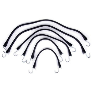 Stinson Cargo 739027 6PC Rubber Straps With S Hooks Set - Mississauga Hardware Centre Inc