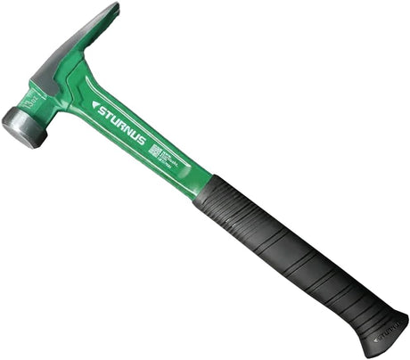 Sturnus Green Velocity Rip Claw Hammer – 13oz, Short Handle, Smooth Face - Mississauga Hardware Centre Inc