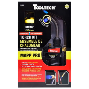 Tooltech 715073 HAZ Torch Kit Max Heat Turbo w/Mapp - Pro gas - Mississauga Hardware Centre Inc