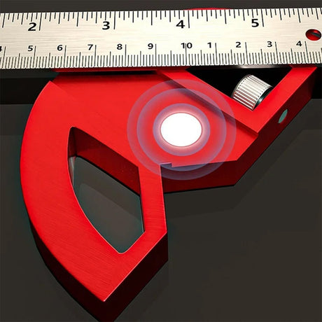 Tooltech Multi - Angle 8" Marking Ruler T - shaped - Mississauga Hardware Centre Inc