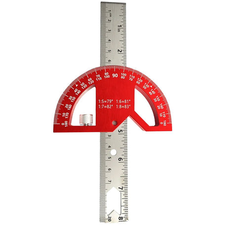 Tooltech Multi - Angle 8" Marking Ruler T - shaped - Mississauga Hardware Centre Inc