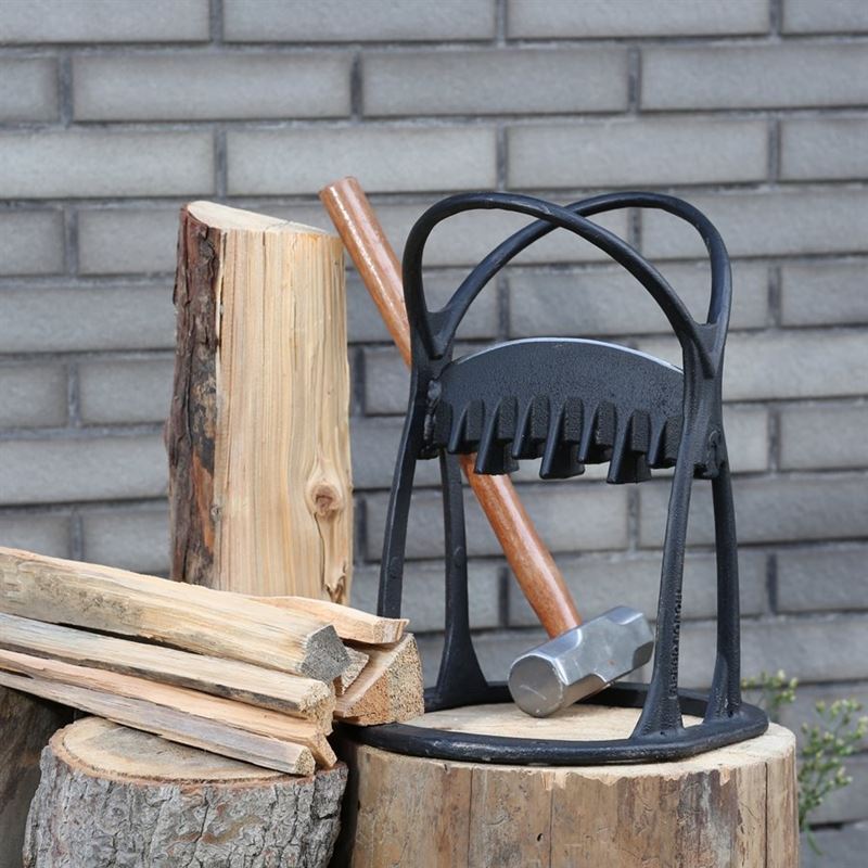 TOOLWAY 192097 KINDLING SPLITTER CAST STEEL BLACK - Mississauga Hardware Centre Inc