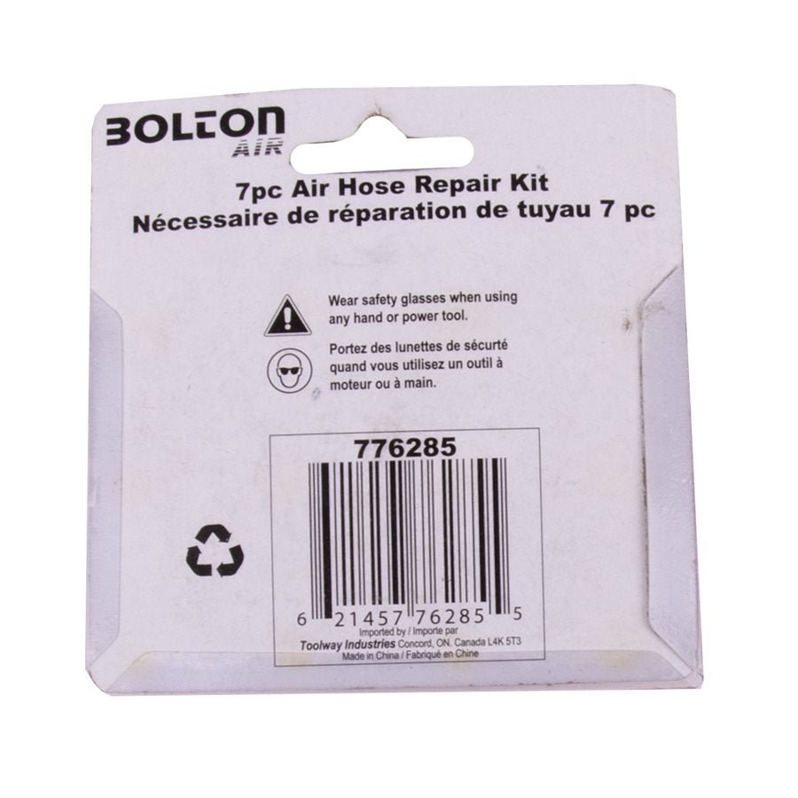 Toolway 776285 6 pc Air Hose Repair Kit - Mississauga Hardware Centre Inc