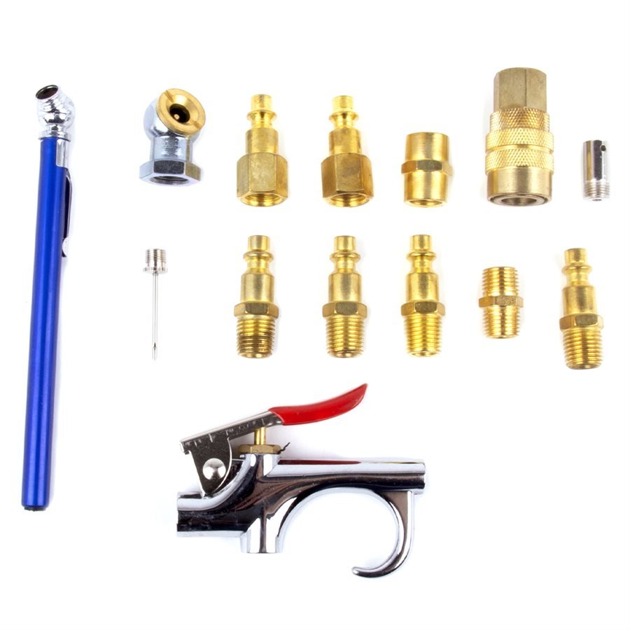 Toolway 777280 14pc Air Accessory Set Steel - Mississauga Hardware Centre Inc