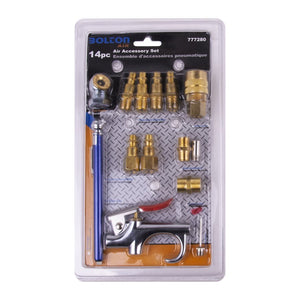 Toolway 777280 14pc Air Accessory Set Steel - Mississauga Hardware Centre Inc