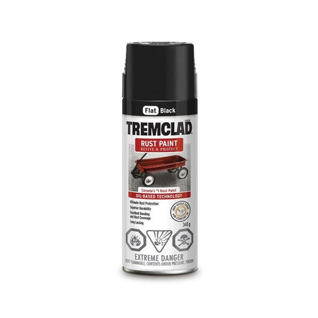 TREMCLAD Oil Based Rust Spray Paint - Mississauga Hardware Centre Inc