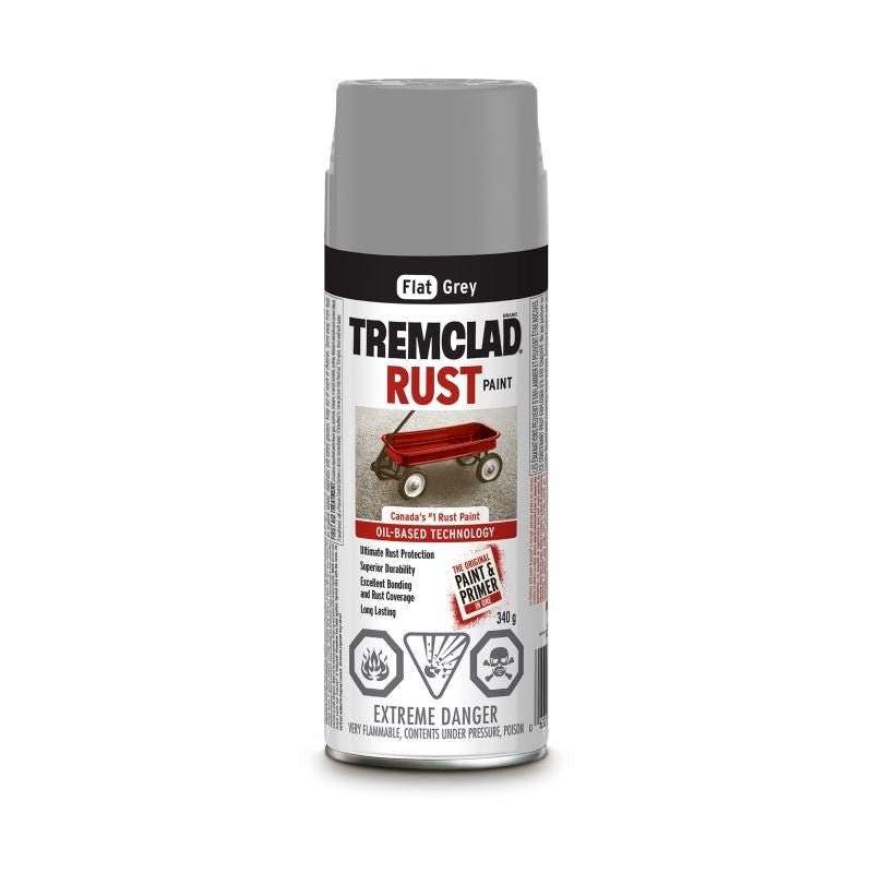 TREMCLAD Oil Based Rust Spray Paint - Mississauga Hardware Centre Inc