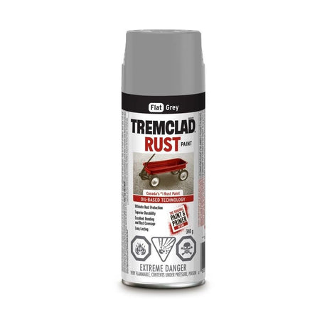 TREMCLAD Oil Based Rust Spray Paint - Mississauga Hardware Centre Inc