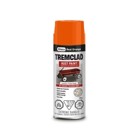 TREMCLAD Oil Based Rust Spray Paint - Mississauga Hardware Centre Inc
