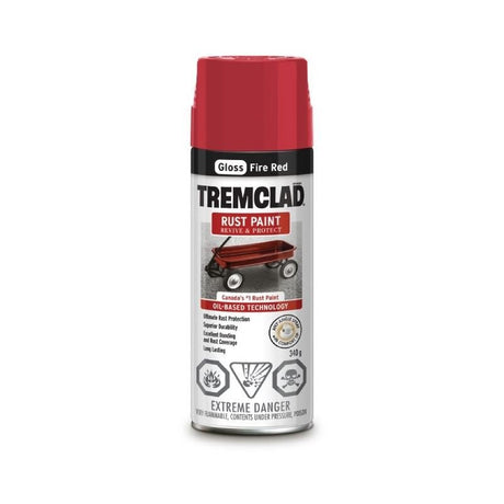 TREMCLAD Oil Based Rust Spray Paint - Mississauga Hardware Centre Inc