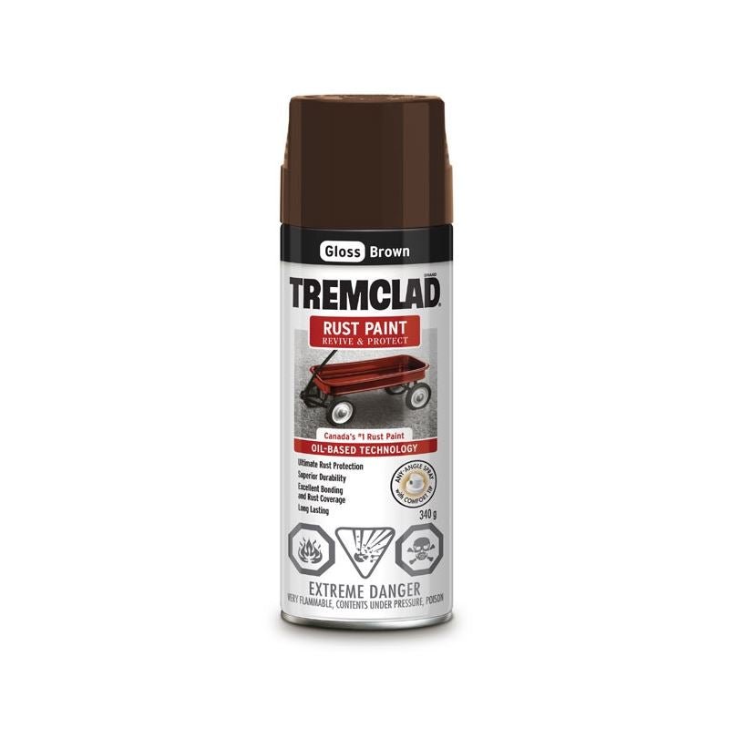 TREMCLAD Oil Based Rust Spray Paint - Mississauga Hardware Centre Inc