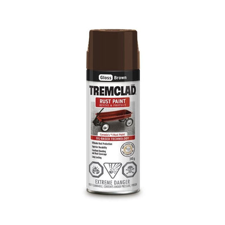 TREMCLAD Oil Based Rust Spray Paint - Mississauga Hardware Centre Inc