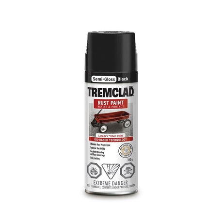 TREMCLAD Oil Based Rust Spray Paint - Mississauga Hardware Centre Inc