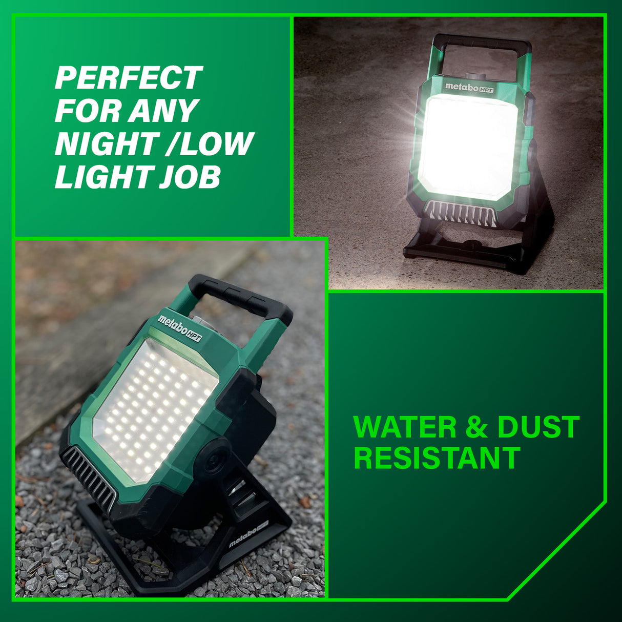 metabo HPT UB18DCQ4M 18V MultiVolt Cordless 4,000 Lumen LED Work Light (Tool Body Only)