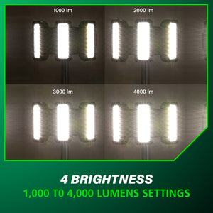 metabo HPT UB18DGQ4M 18V MultiVolt™ Cordless 4,000 Lumen LED Tripod Site Light (Tool Body Only)