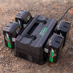metabo HPT UC18YTSLM 4 Port 18V/36V Lithium Ion Battery Charger