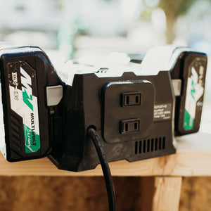 metabo HPT UC18YTSLQ2YM 4 Port 18V/36V Lithium Ion Battery Charger