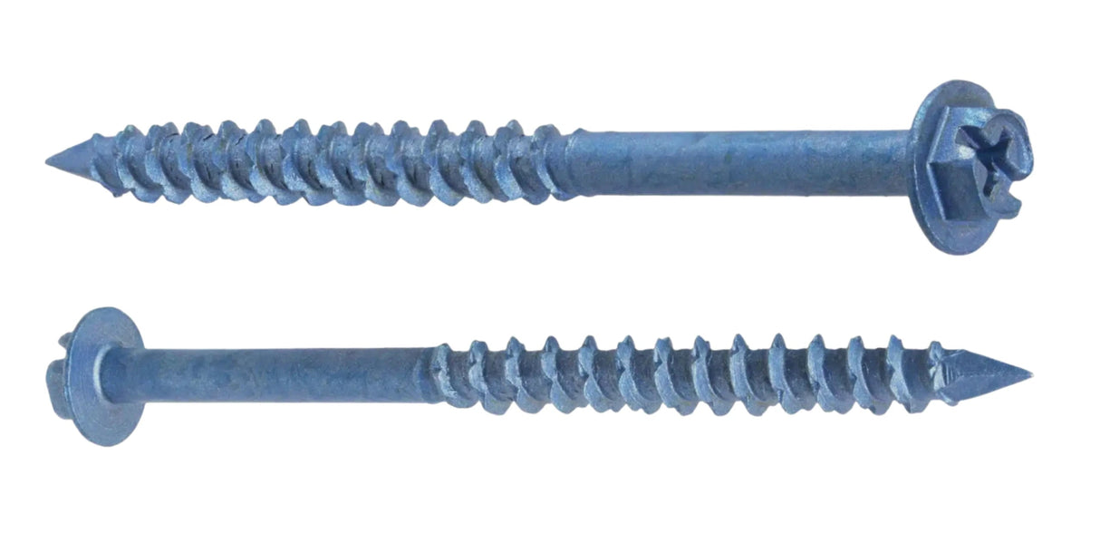Ucan | SCRU - IT Concrete Screws Hex Washer Head - Bulk Pack - Mississauga Hardware Centre Inc