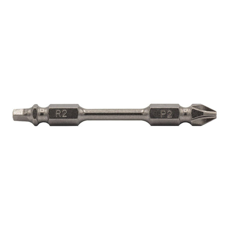 VEGA 1100P2R2BT - DB5 P2 + R2 Double End Power Bit x 4" - Clamshell 5pcs - Mississauga Hardware Centre IncVega1100P2R2BT-DB5