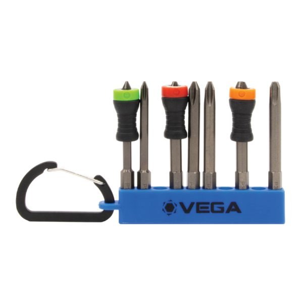 VEGA MDR - PCS7 Magnetic Collar Phillips x 2 - 3/4" Carabiner Set - 7pc - Mississauga Hardware Centre IncVegaMDR-PCS7