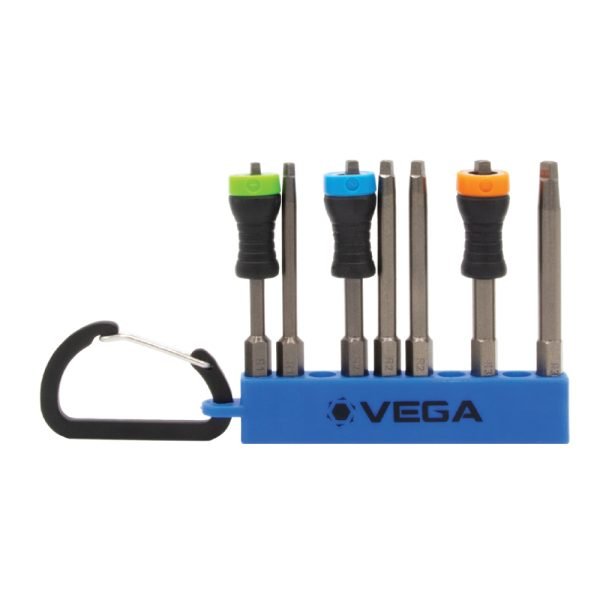 VEGA MDR - RCS7 Magnetic Collar Square x 2 - 3/4" Carabiner Set - 7pc - Mississauga Hardware Centre IncVegaMDR-RCS7