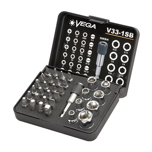 VEGA V33 - 1SB 33 PC Driver Bit & Socket Set - Mississauga Hardware Centre Inc