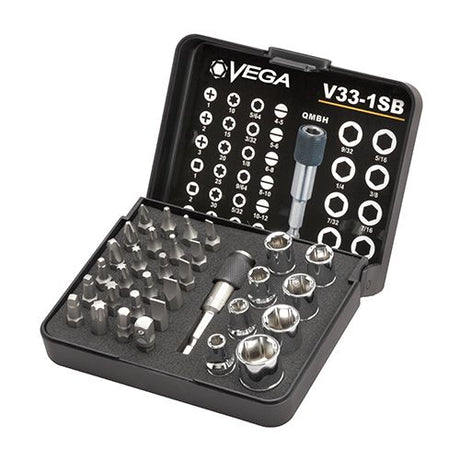 VEGA V33 - 1SB 33 PC Driver Bit & Socket Set - Mississauga Hardware Centre Inc