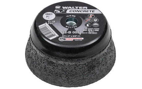WALTER 12B005 5" Concrete Cup Stone - Mississauga Hardware Centre Inc