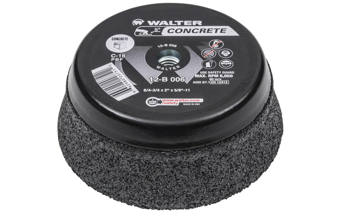 WALTER 12B006 6" Concrete Cup Stone - Mississauga Hardware Centre Inc