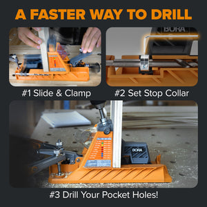 BORA BR-A170201 Automatic Pocket Hole Jig